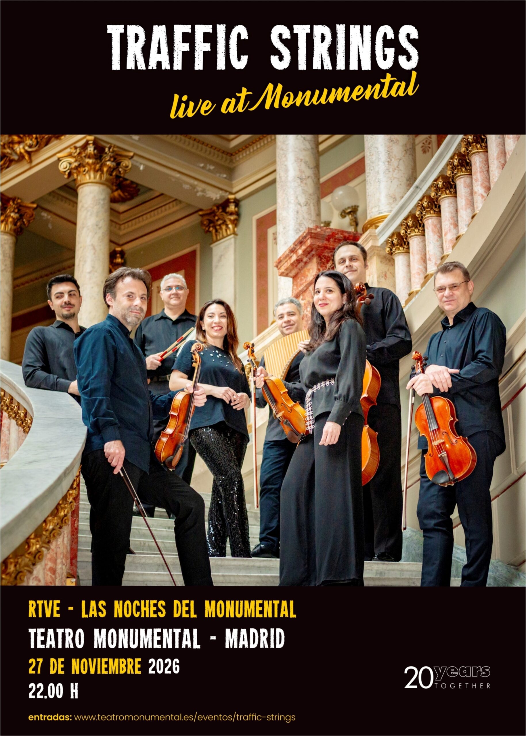TRAFFIC STRINGS – Live at Monumental