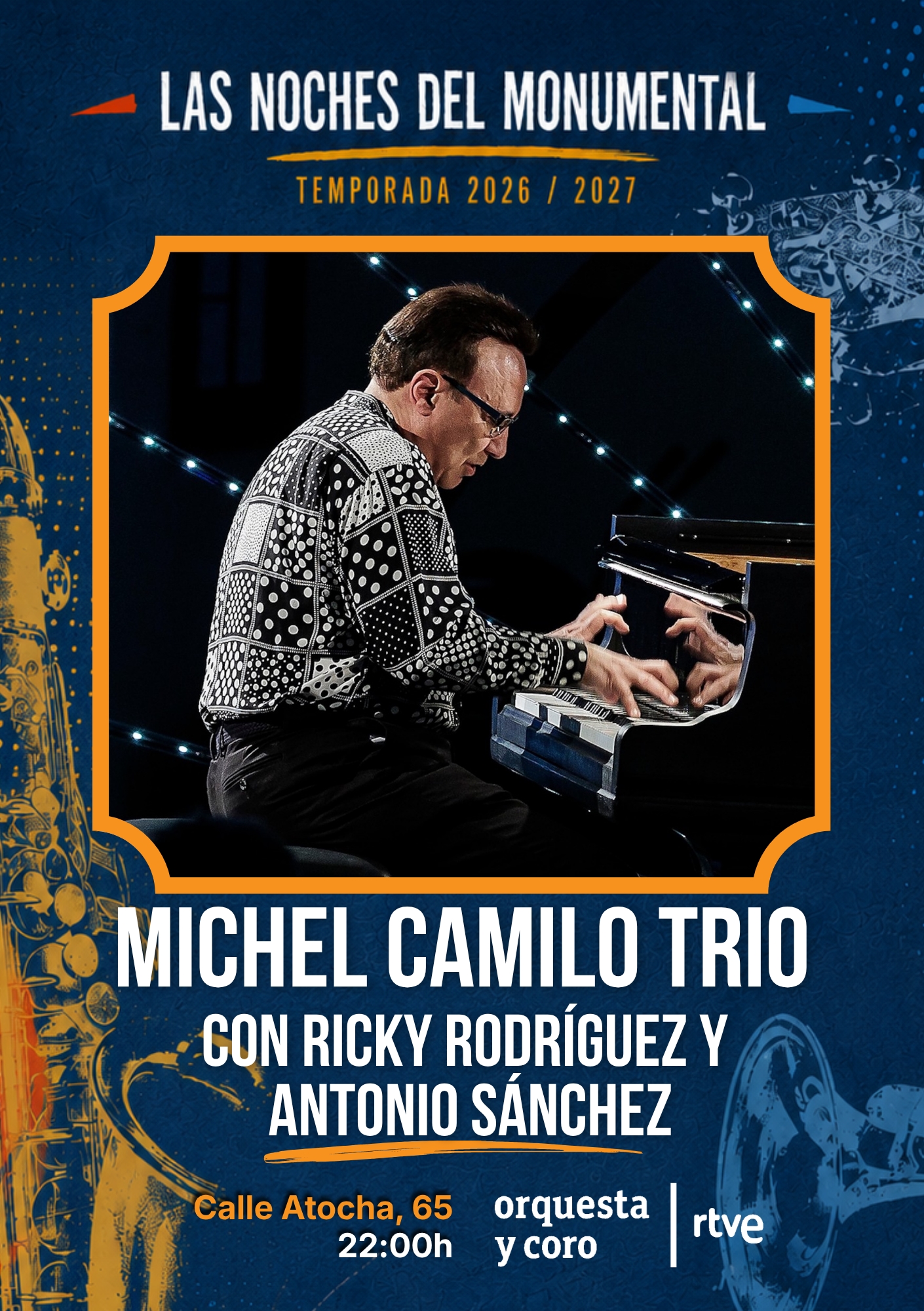 MICHEL CAMILO TRÍO CON RICKY RODRÍGUEZ Y ANTONIO SÁNCHEZ